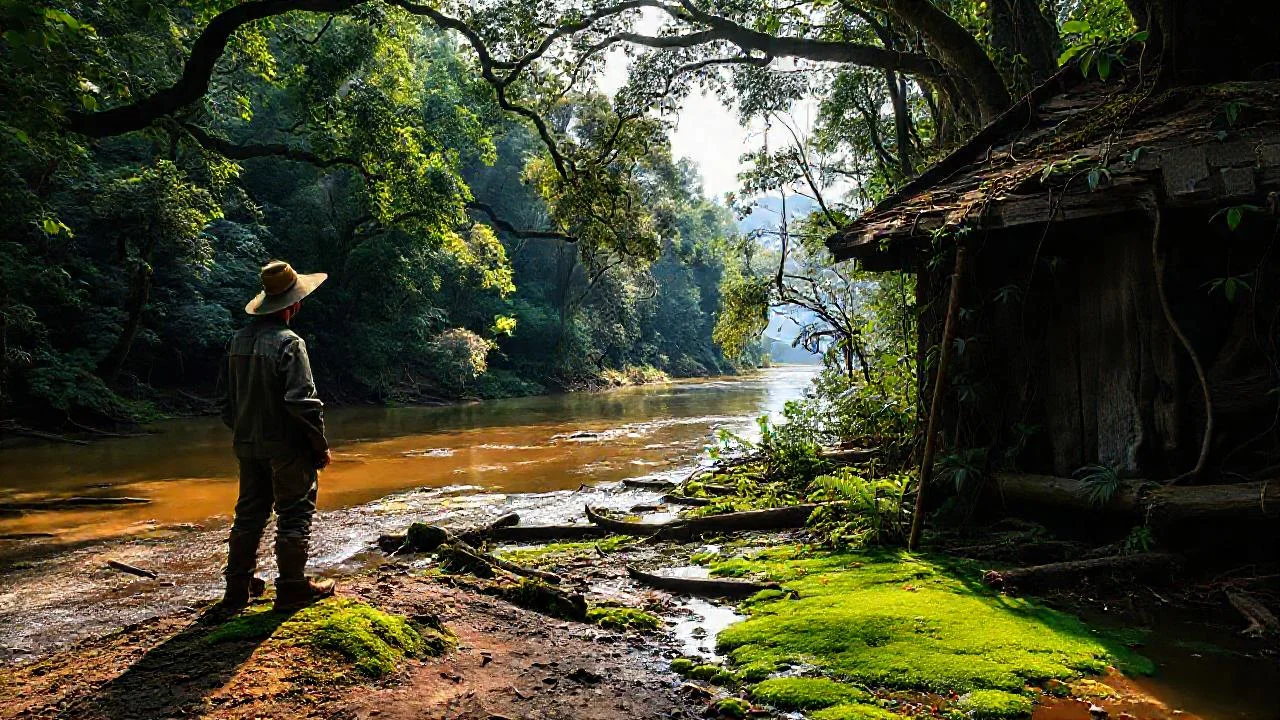 Selva misteriosa, sol y soledad