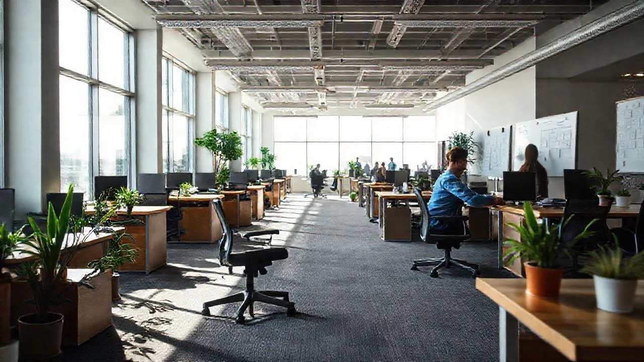 Un espacio de trabajo productivo y ordenado
