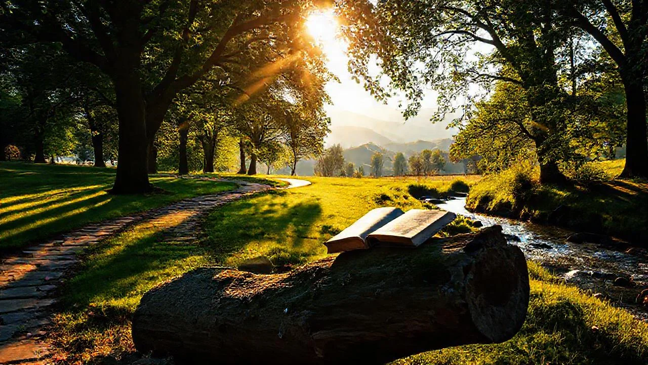 La naturaleza ofrece paz serena