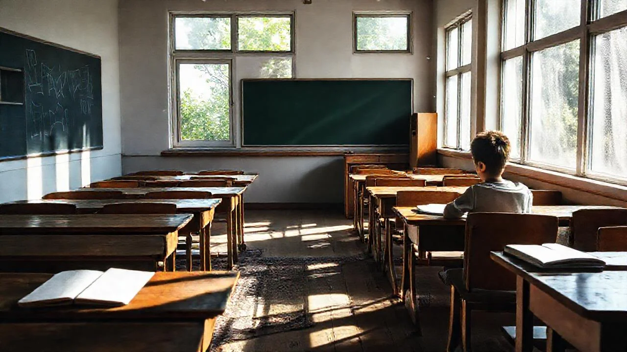 Un aula tranquila y concentrada
