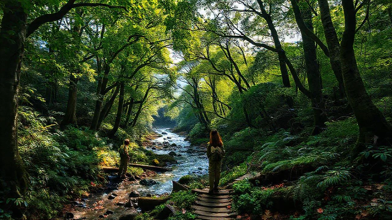 Un bosque vasto y silencioso