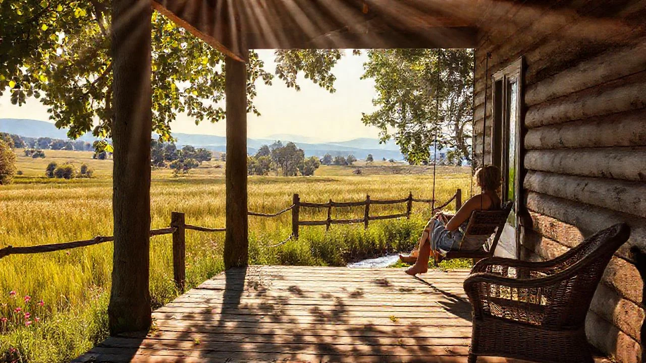 Paz rural se respira en la luz