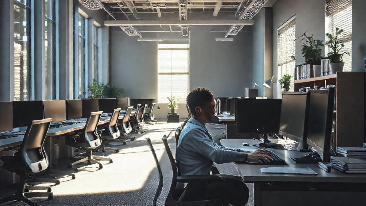 Un espacio de trabajo moderno y ordenado