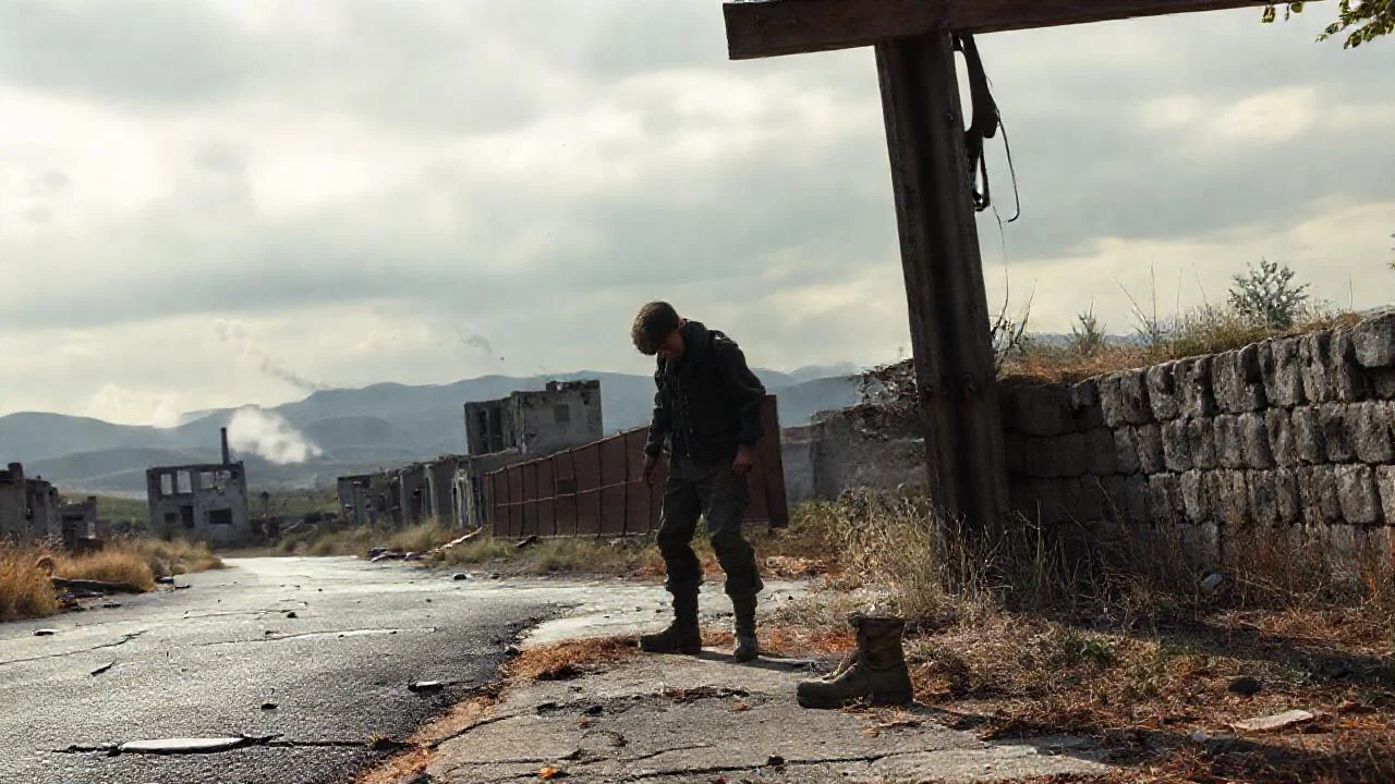Desolación, ruinas y silencio persistente
