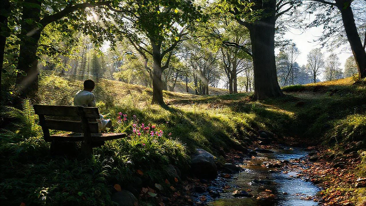 La naturaleza observa en silencio tranquilo
