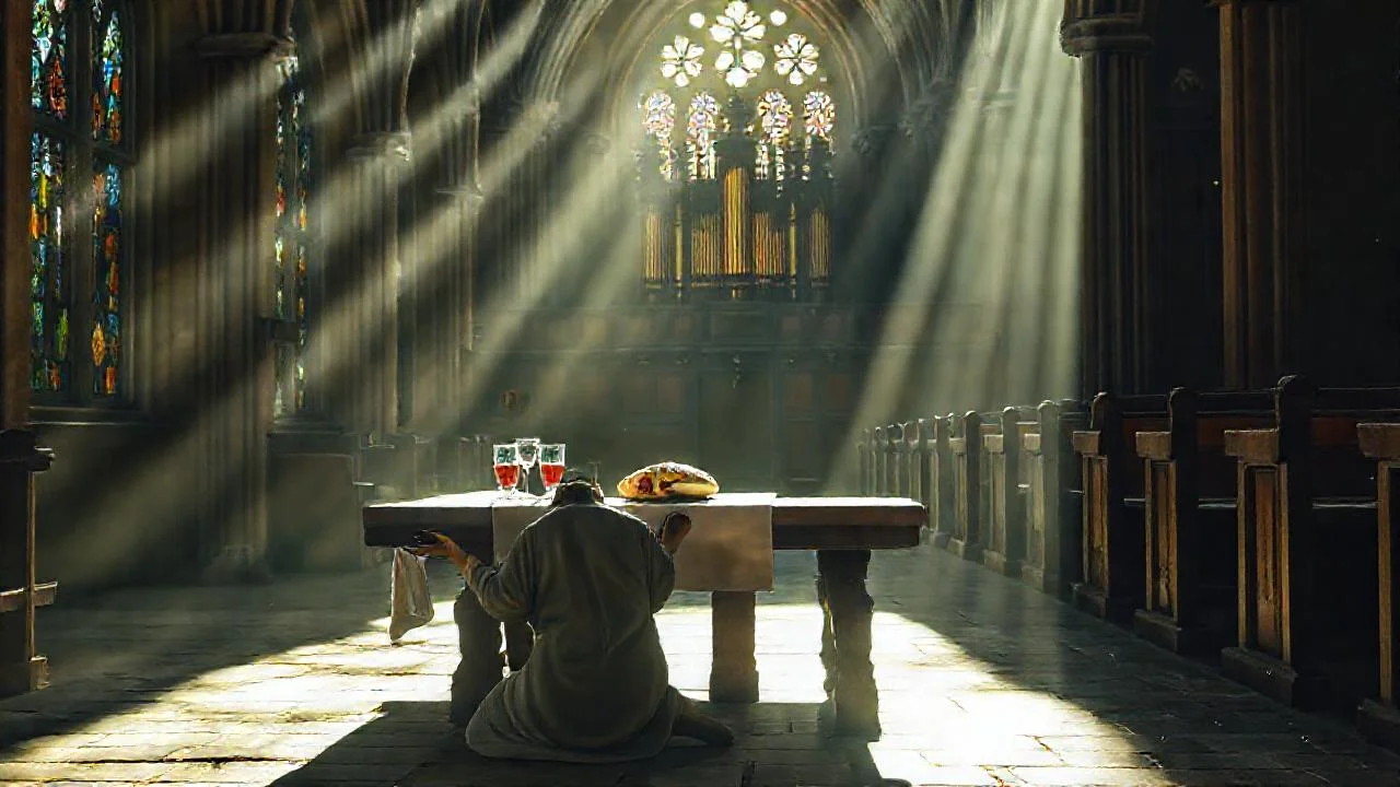 Religión y luz danzan en silencio