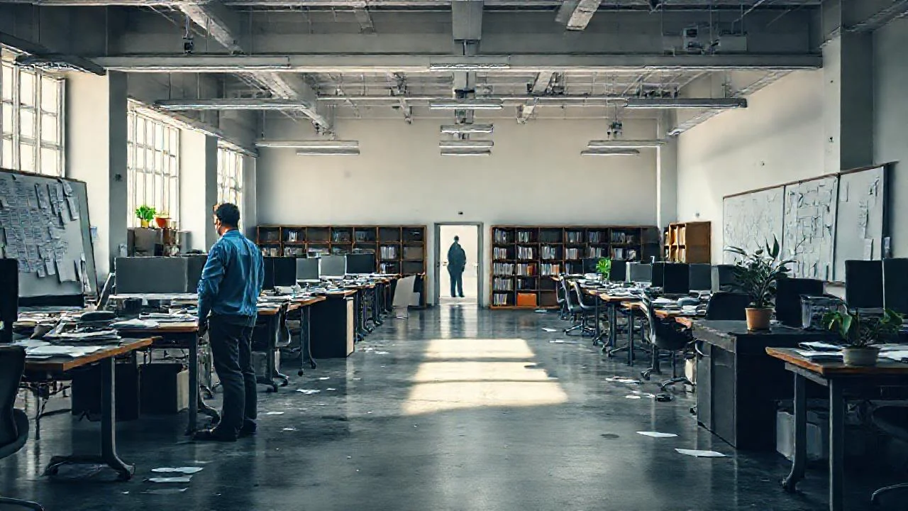 Oficina moderna, un caos organizado