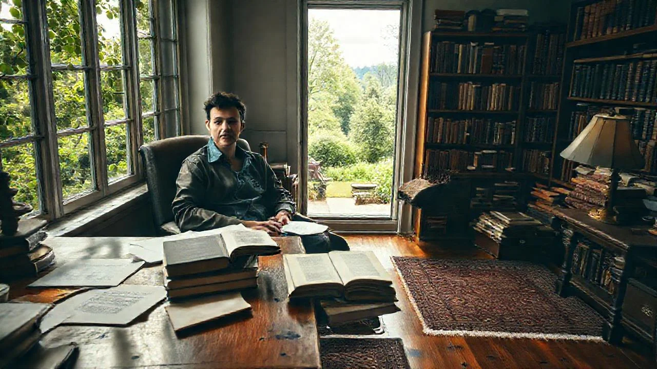 Un estudio tranquilo, lleno de detalles