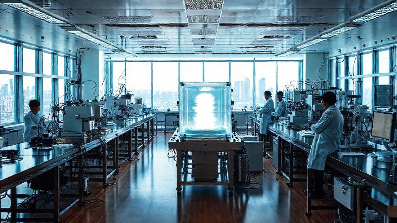 Laboratorio controlado, ciencia avanzada y silencio