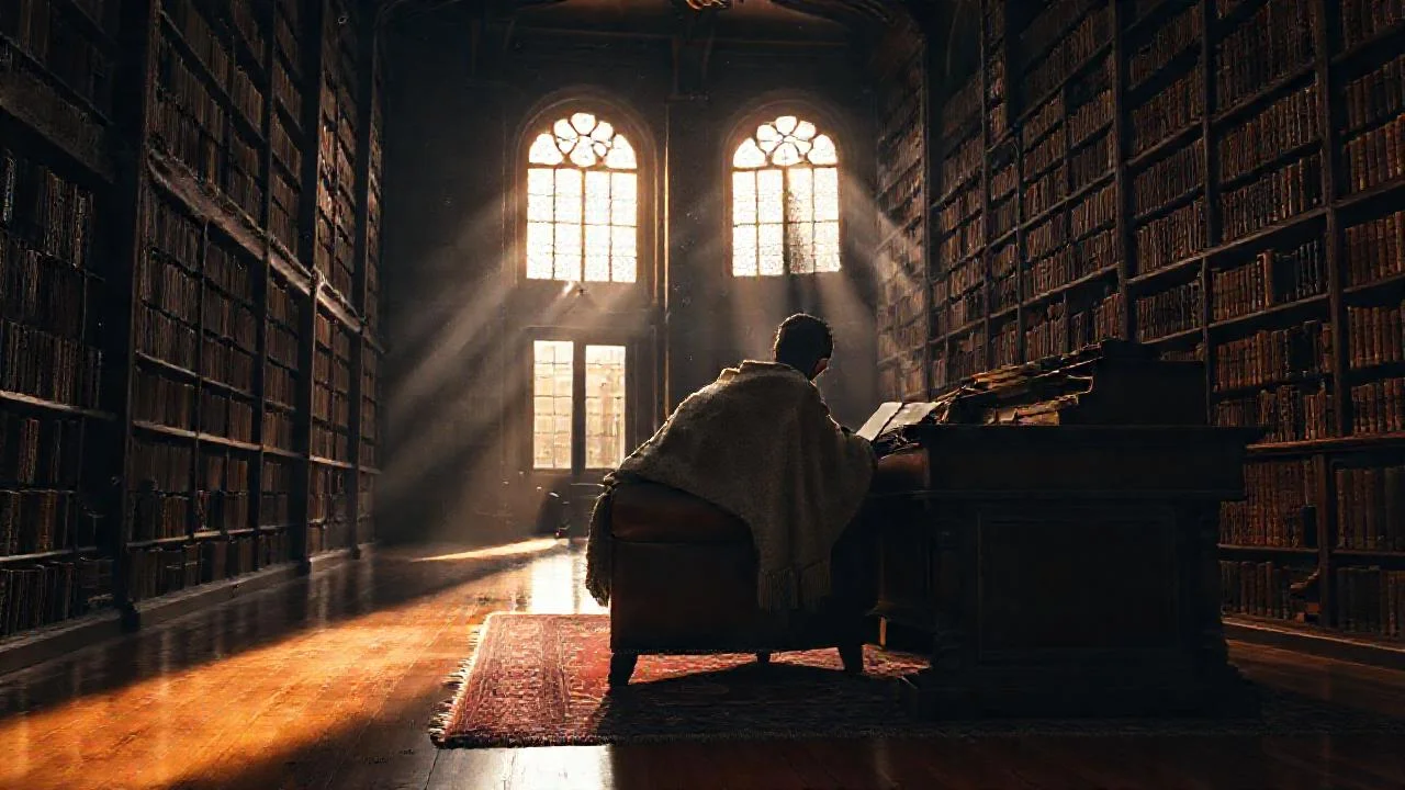 Librería silenciosa, misteriosa y envolvente