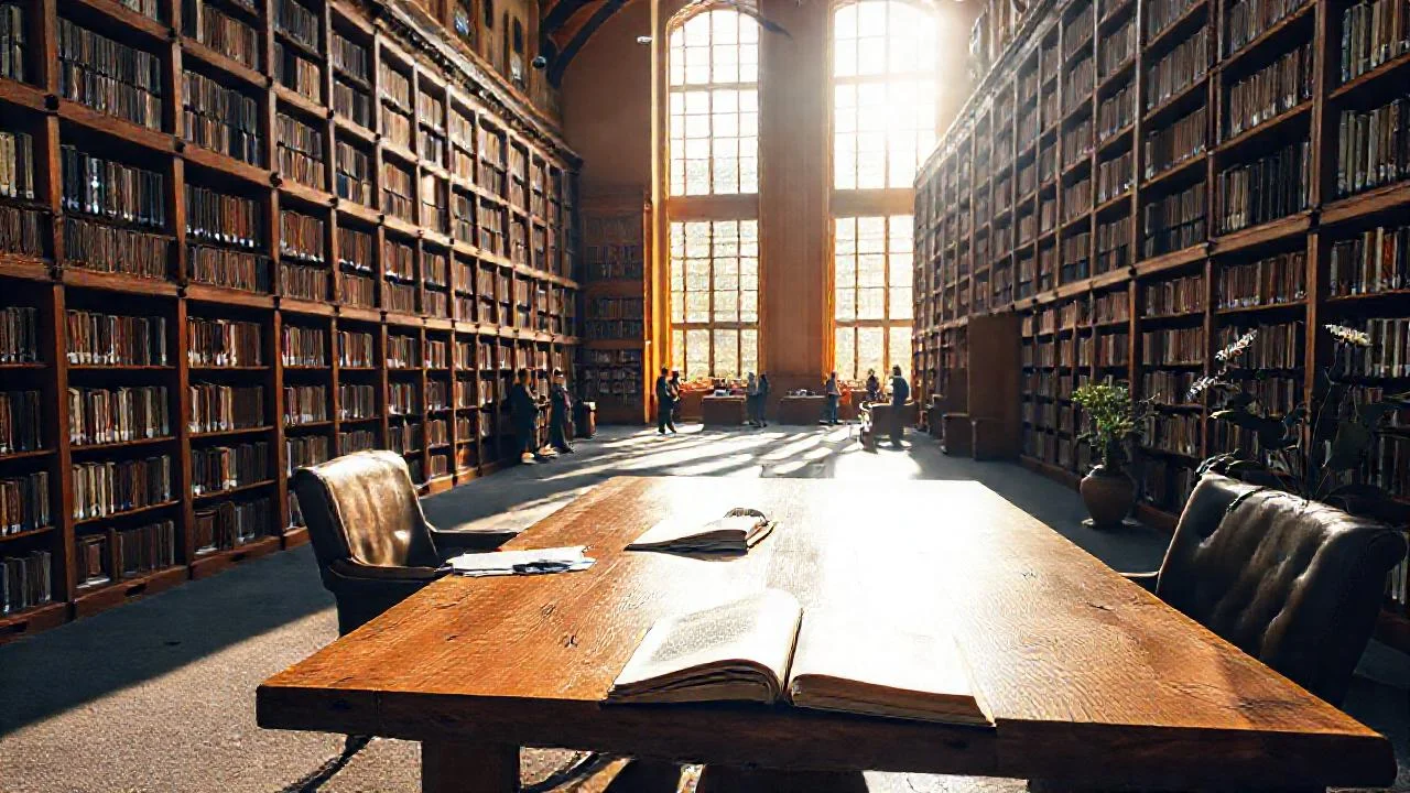 Biblioteca universitaria: quietud y estudio profundo