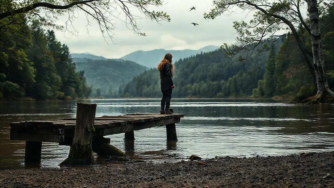 Soledad melancólica en la naturaleza