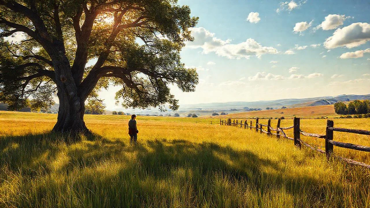 Un paisaje sereno y evocador