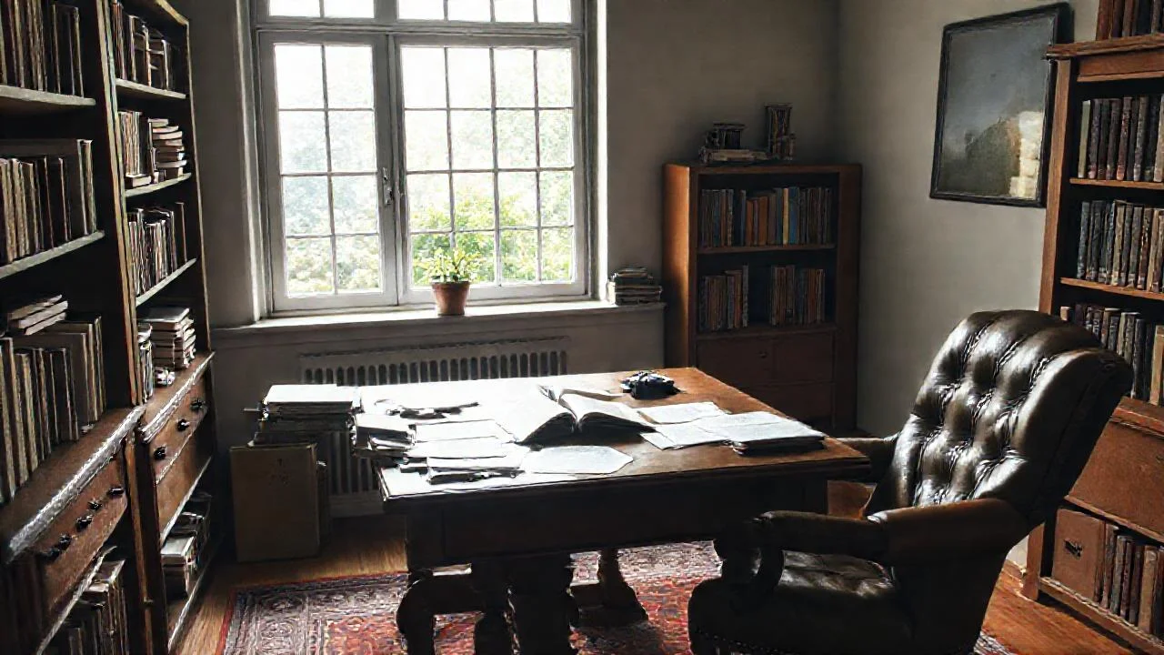 Un estudio tranquilo y sereno