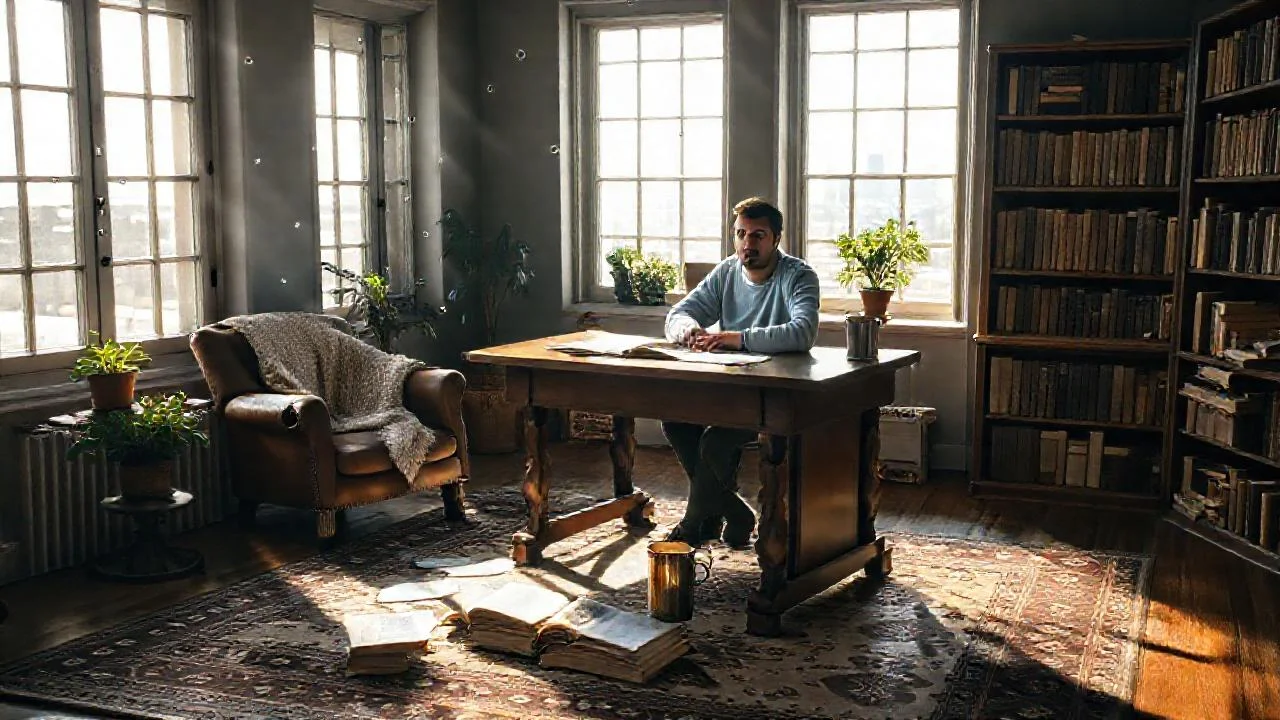 Un estudio tranquilo y académico