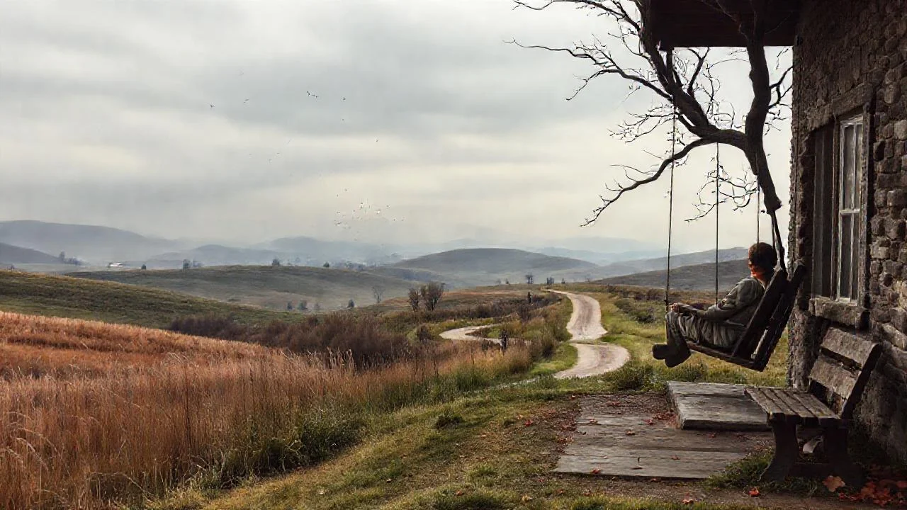 Solitude rural, quiet y serena