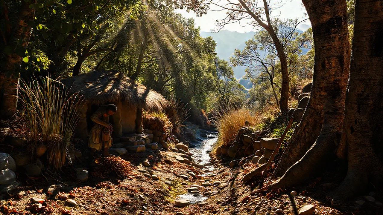 Soledad, naturaleza y vida primitiva