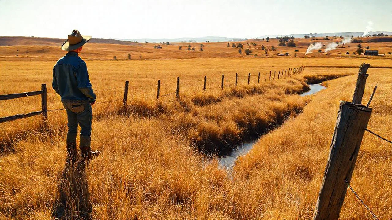 Campo dorado, silencio y sol