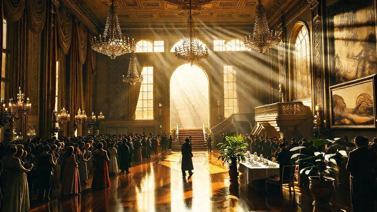 Luminosidad y elegancia inundan el salón