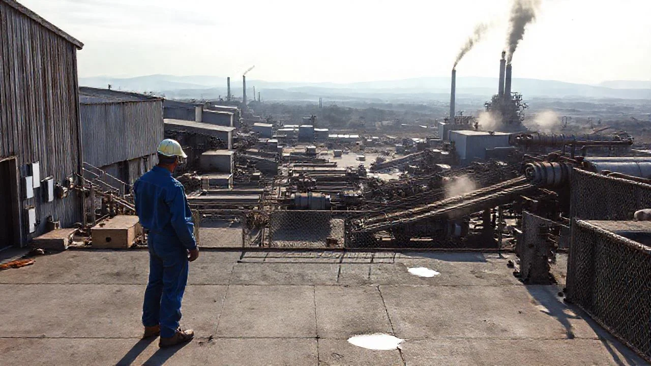 Complejo industrial, silencio y vastedad