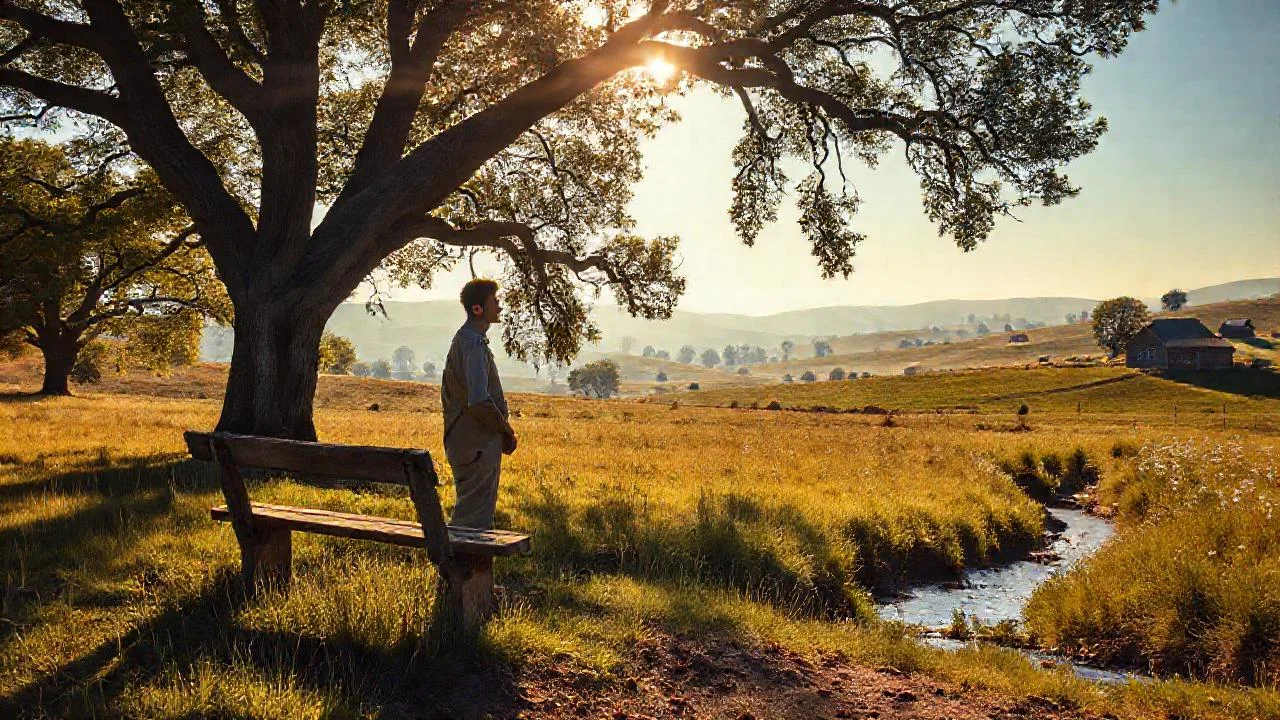 La naturaleza ofrece paz y quietud