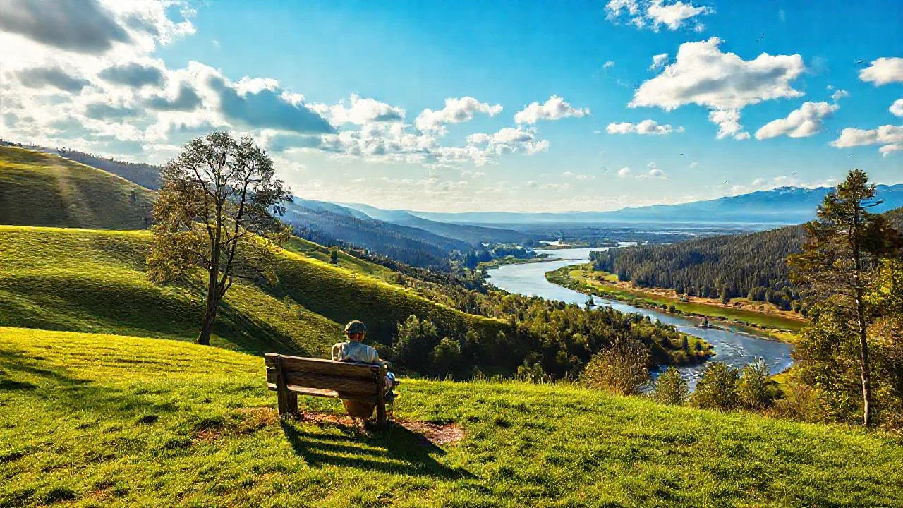 Paz, naturaleza y soledad contemplativa