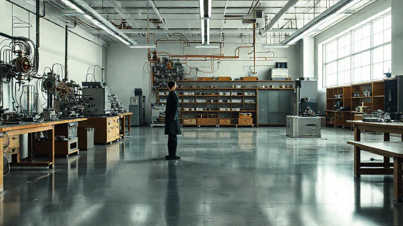 Un laboratorio inmerso en silencio técnico