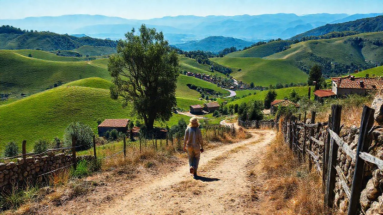 Paz rural y soledad silenciosa