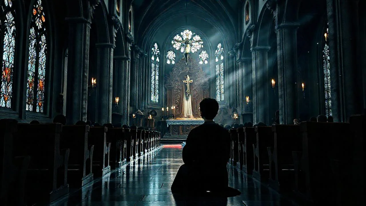 Una iglesia antigua evoca quietud profunda