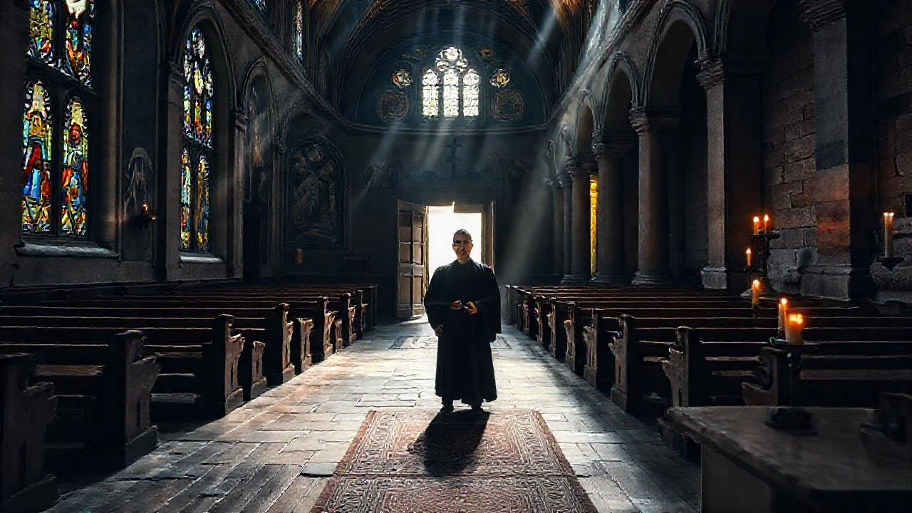 Una iglesia antigua irradia silencio y historia