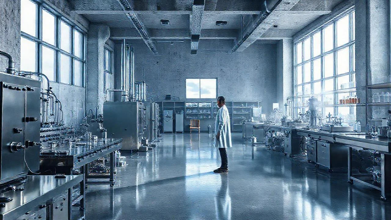 Laboratorio complejo, ordenado y preciso