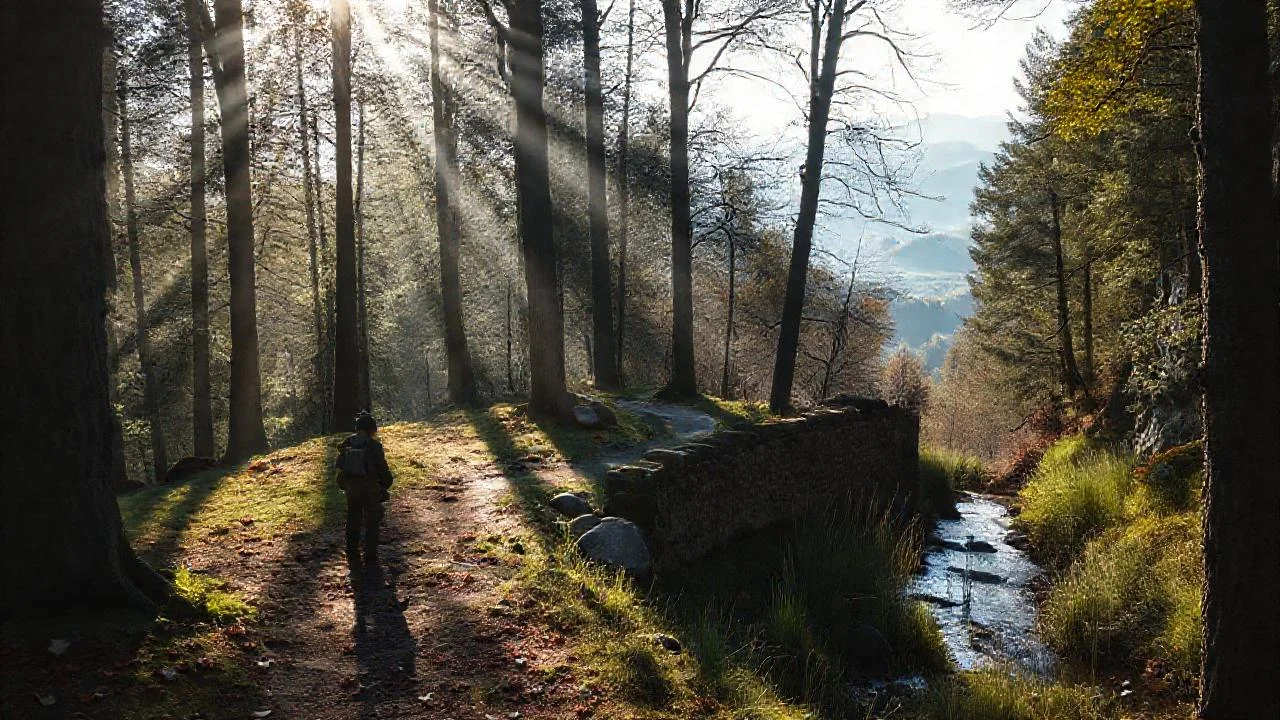 Un paisaje sereno y natural se revela