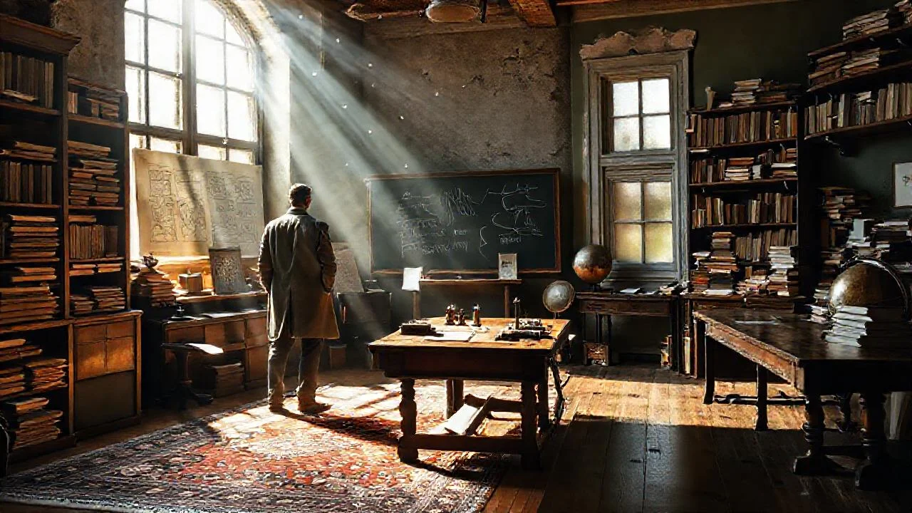 Un estudio académico, lleno de estudio