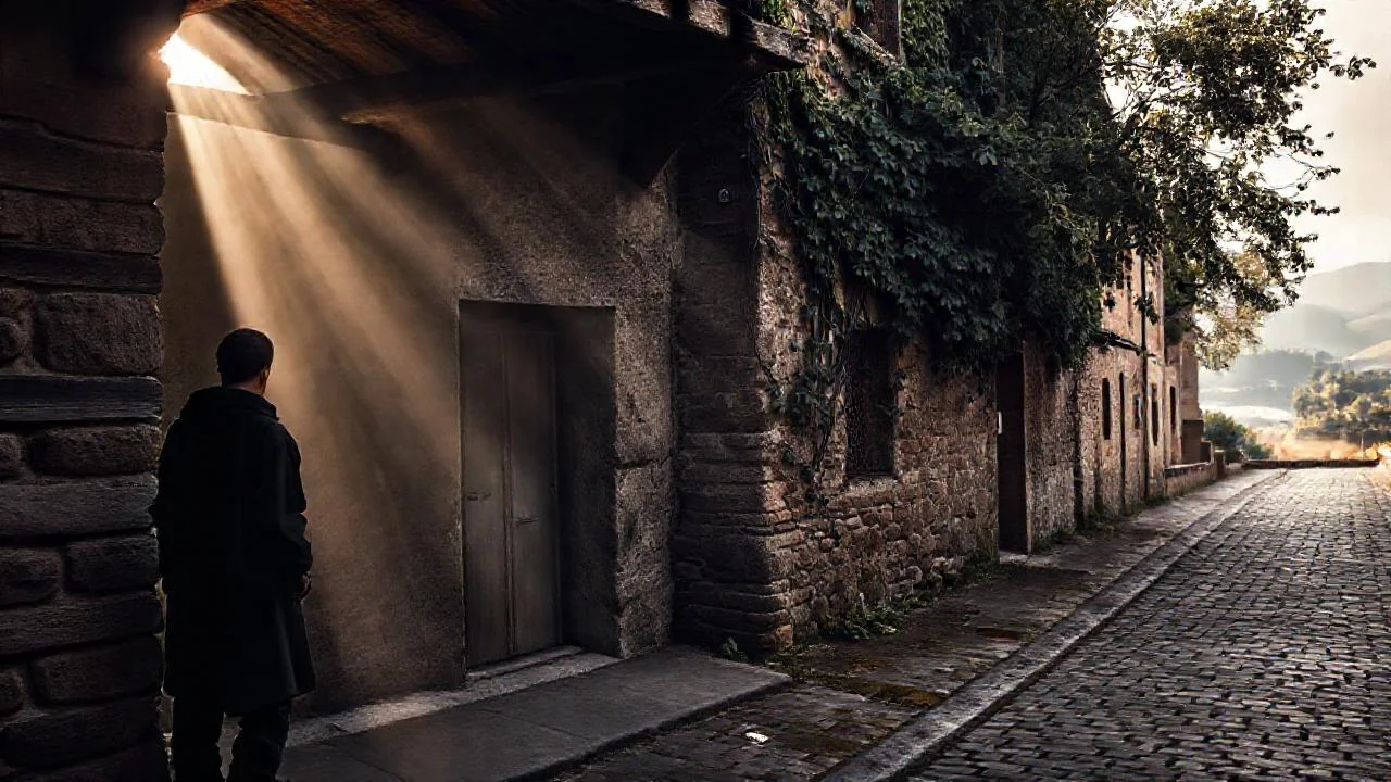 Silencio antiguo, luz y sombras
