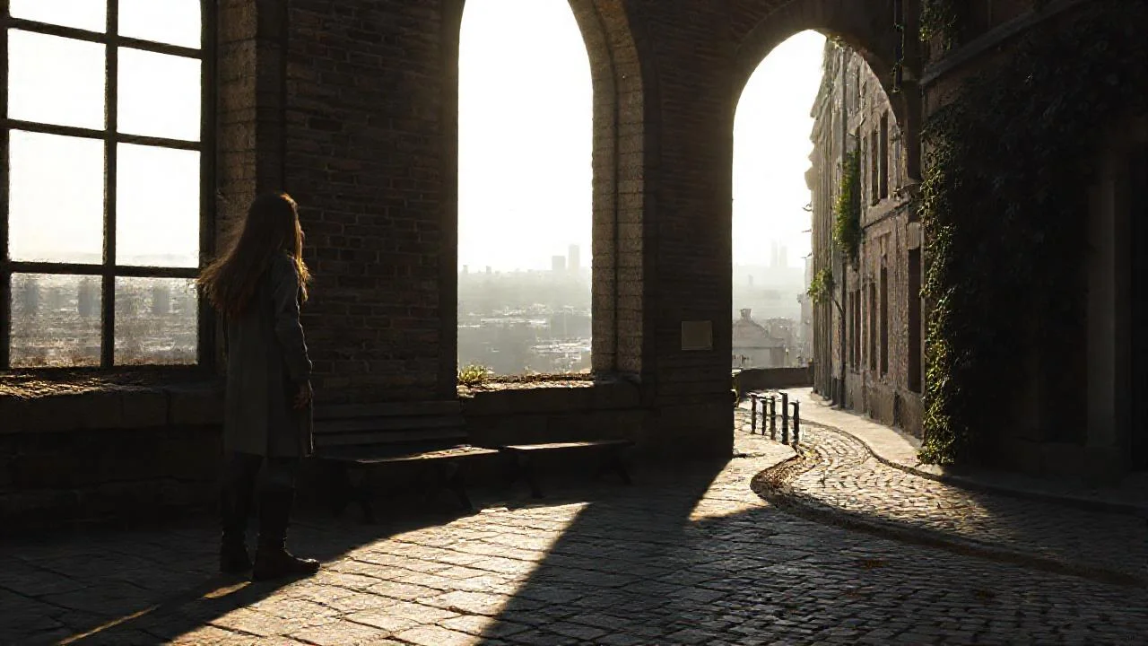 Un observador solitario en la ciudad
