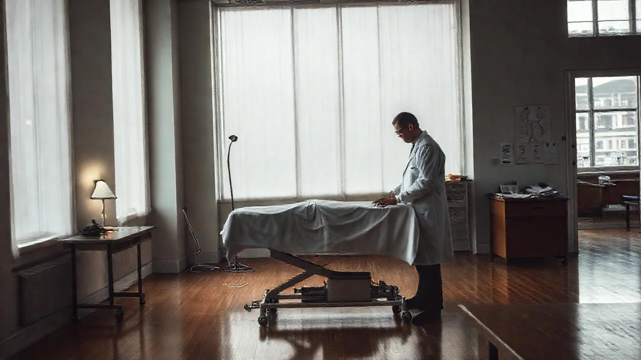 Laboratorio frío, silencio y observación