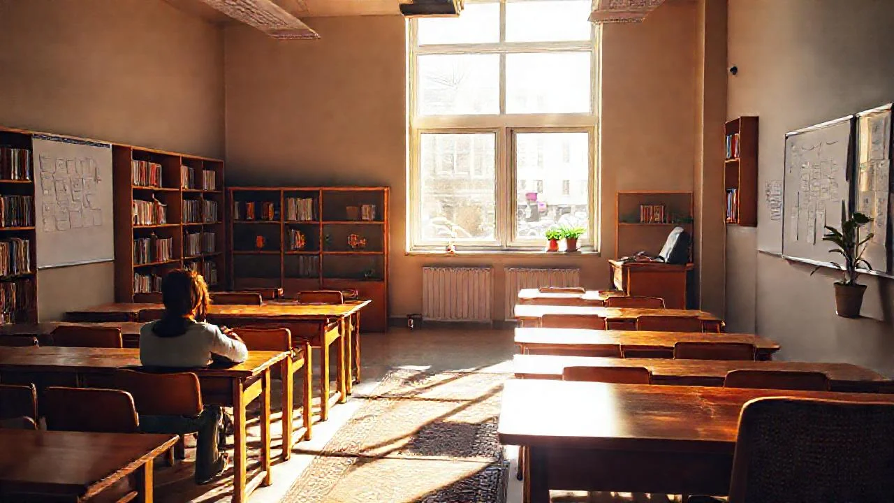 Un aula iluminada y organizada vibra