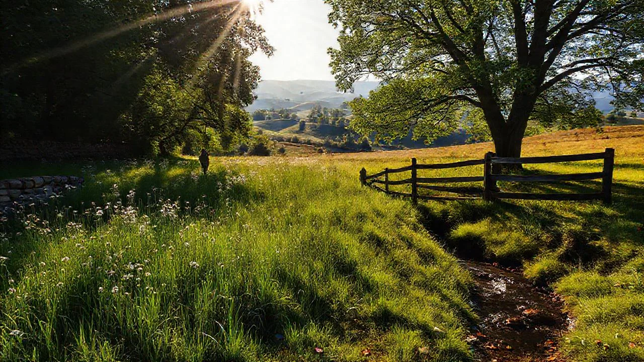 Un paisaje natural, sereno y vasto