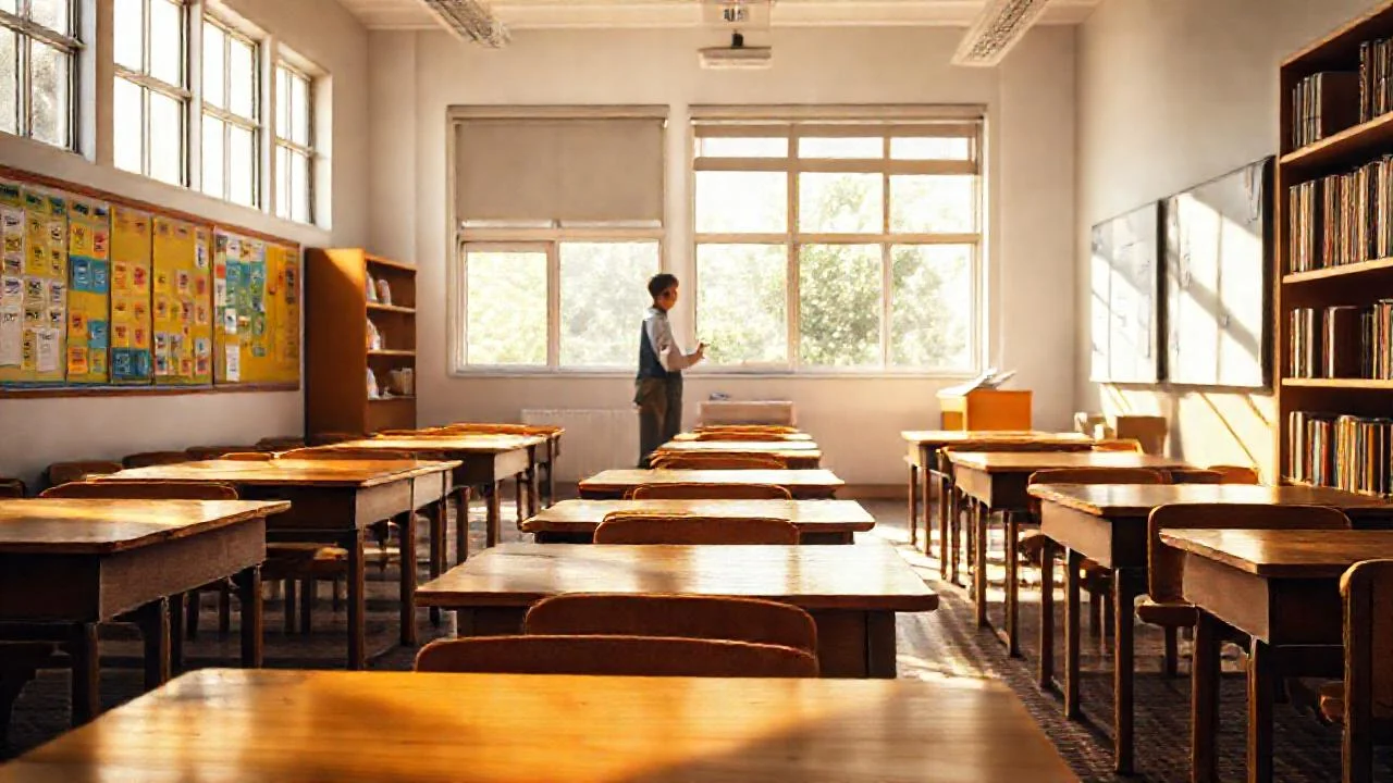 Un aula tranquila, llena de aprendizaje
