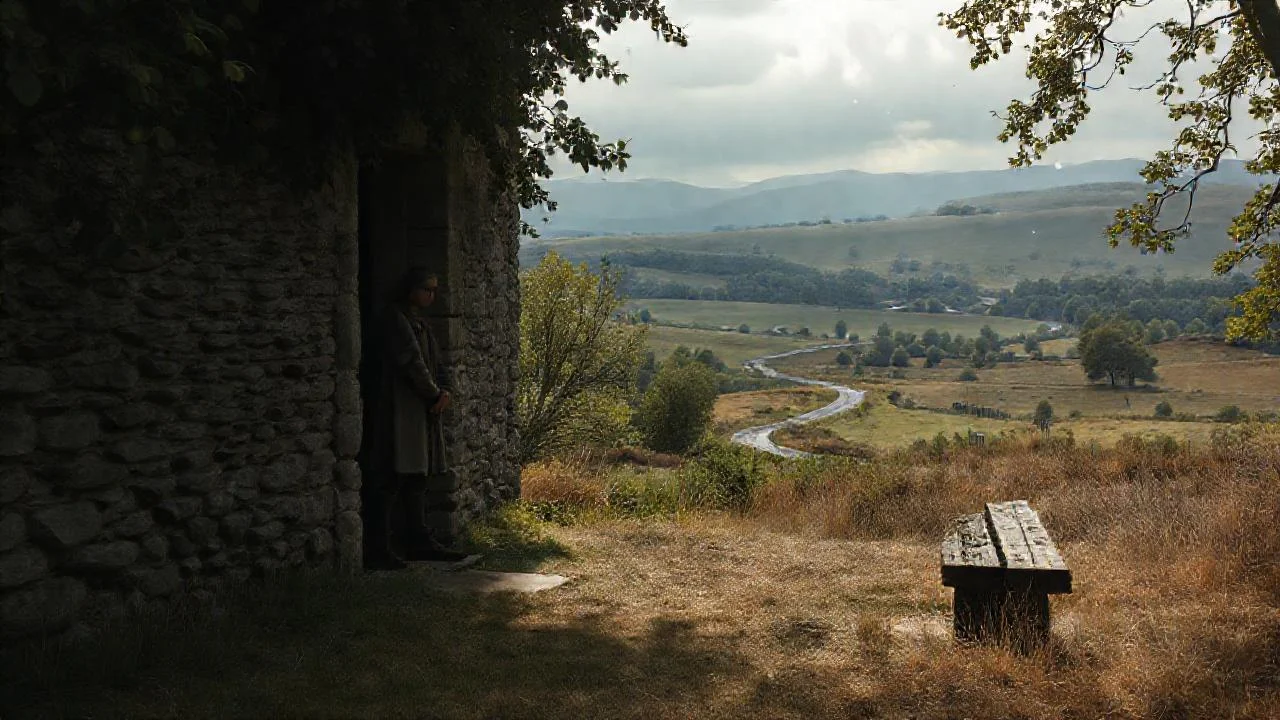 Silencio, luz y soledad rural