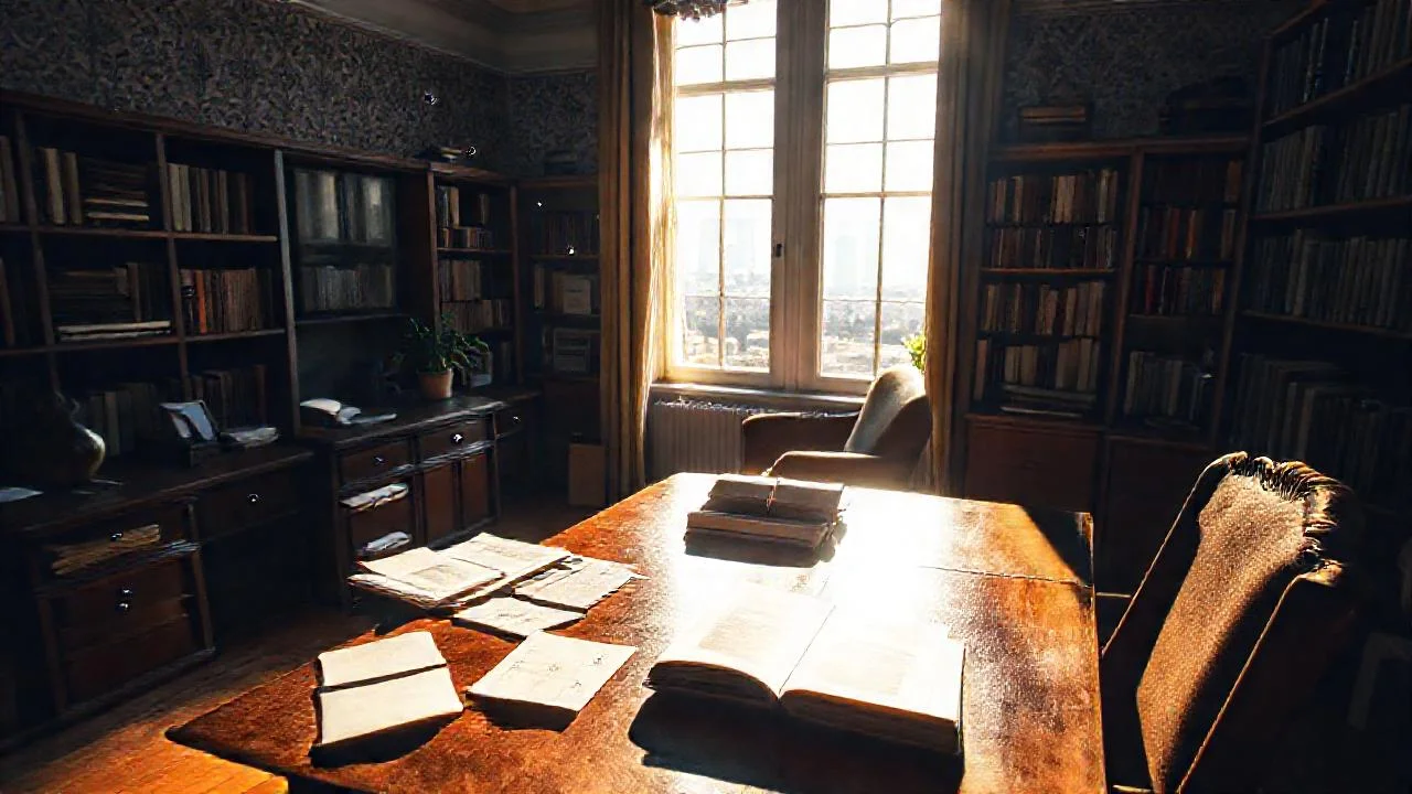 Un estudio tranquilo y lleno de detalles