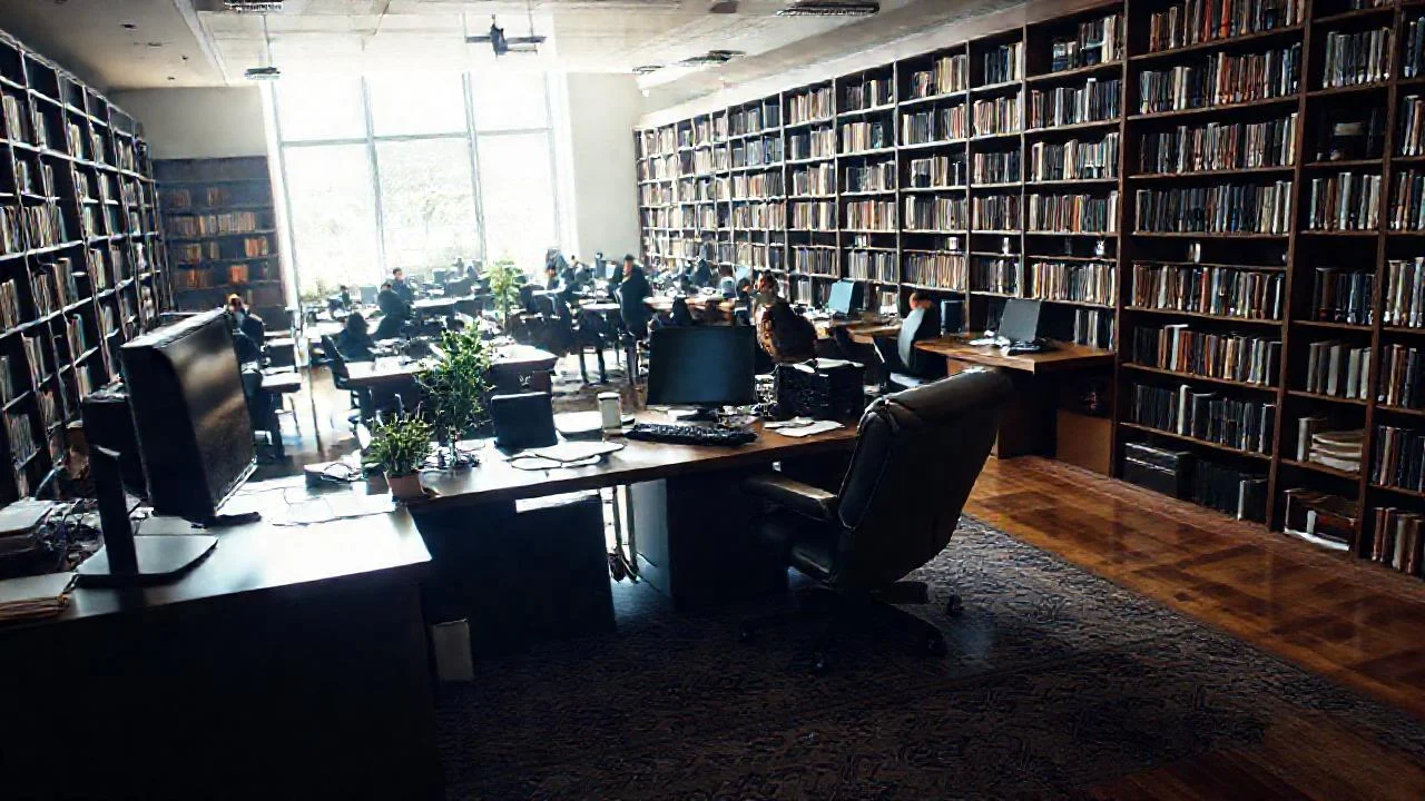 Oficina profesional, tranquila y luminosa