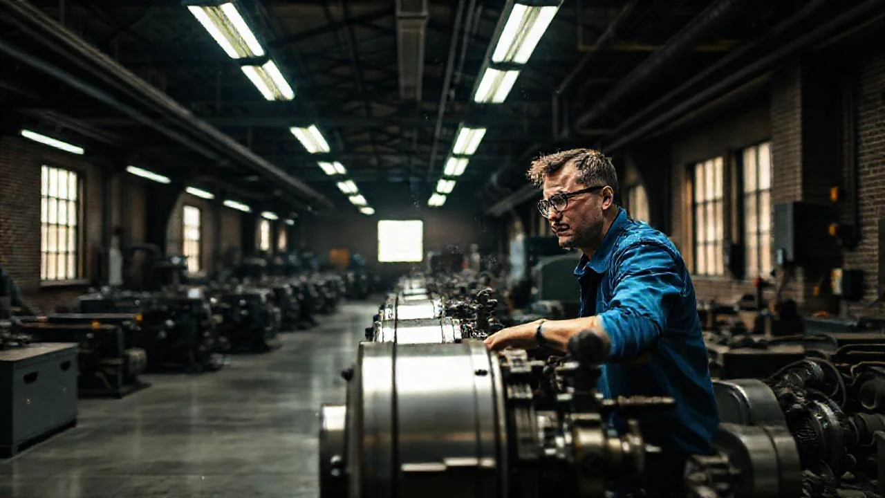 Taller industrial: caos funcional y silencioso