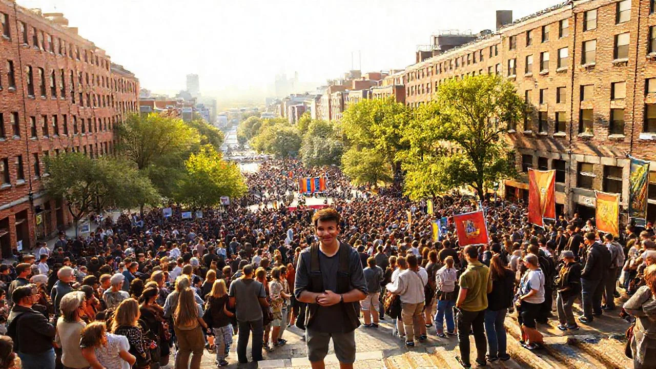 Un vibrante y diverso encuentro urbano