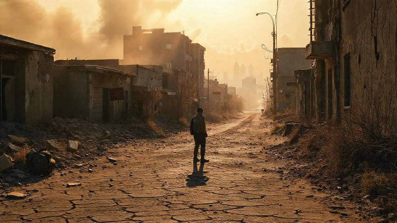 Ruina y silencio abrazan un mundo desolado