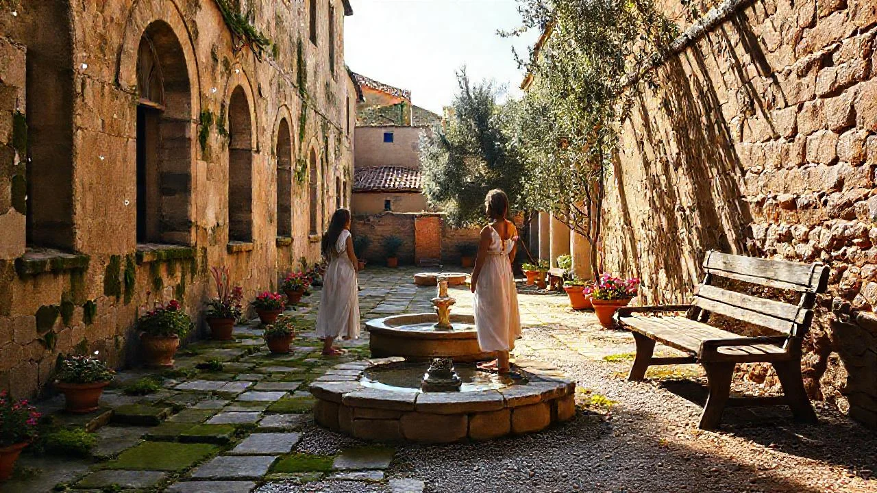Un oasis de belleza tranquila y antigua
