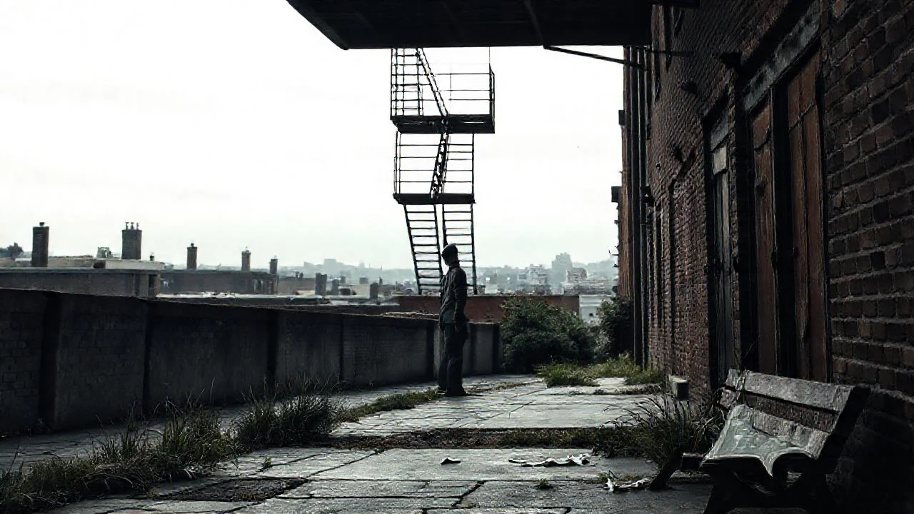 Decadencia urbana silenciosa y melancólica