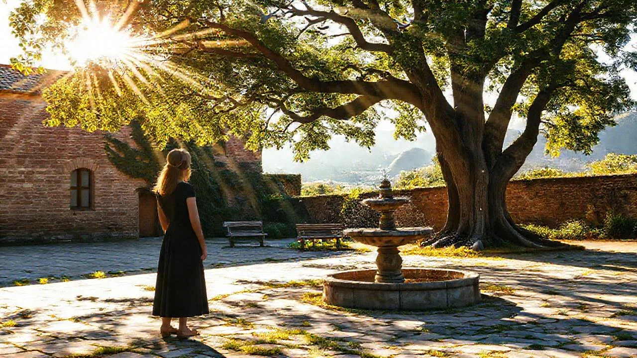 Sol silencio y calma ancestral