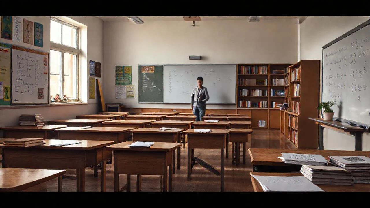 Un aula ordenada y luminosa aprende
