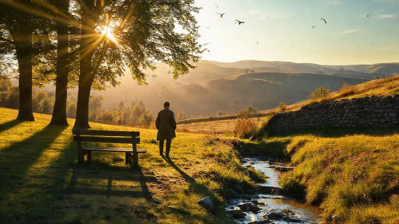 La naturaleza ofrece paz y quietud